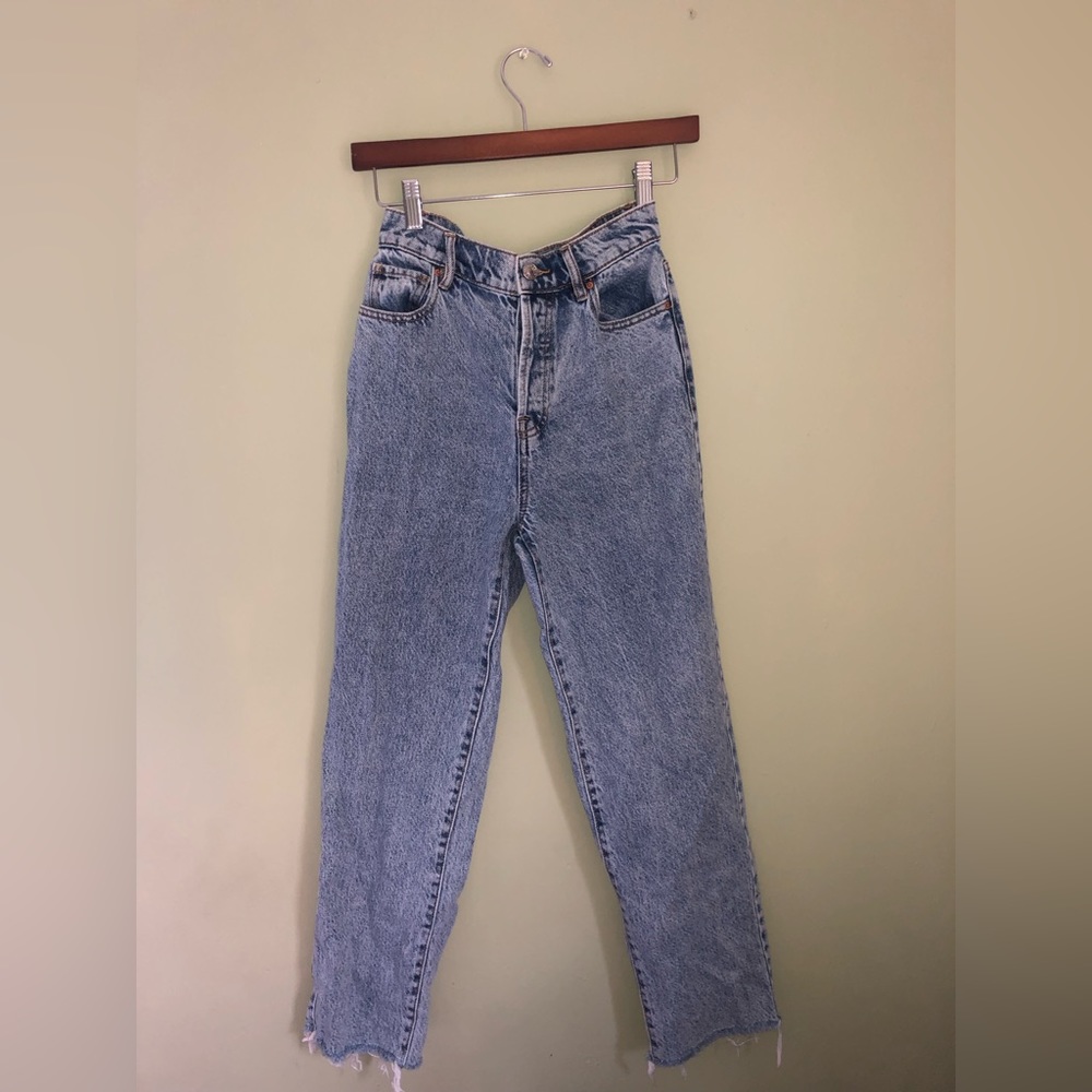 PACSUN high rise straight jeans💙